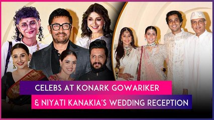 Konark Gowariker Marries Niyati Kanakia  Celebs Grace Ashutosh Gowariker's Son Wedding Reception