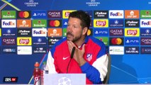 Rueda de prensa de Simeone, previa al Real Madrid vs. Atlético de Madrid de Champions League