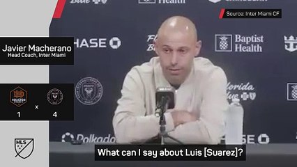 Luis Suarez a 'privilege' to have at Inter Miami - Mascherano