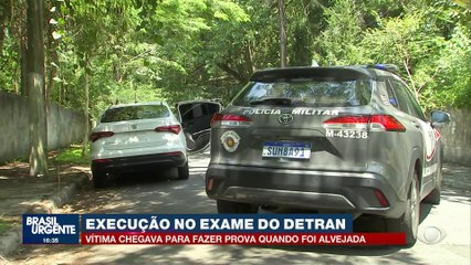 Homem é executado quando chegava para fazer prova do Detran