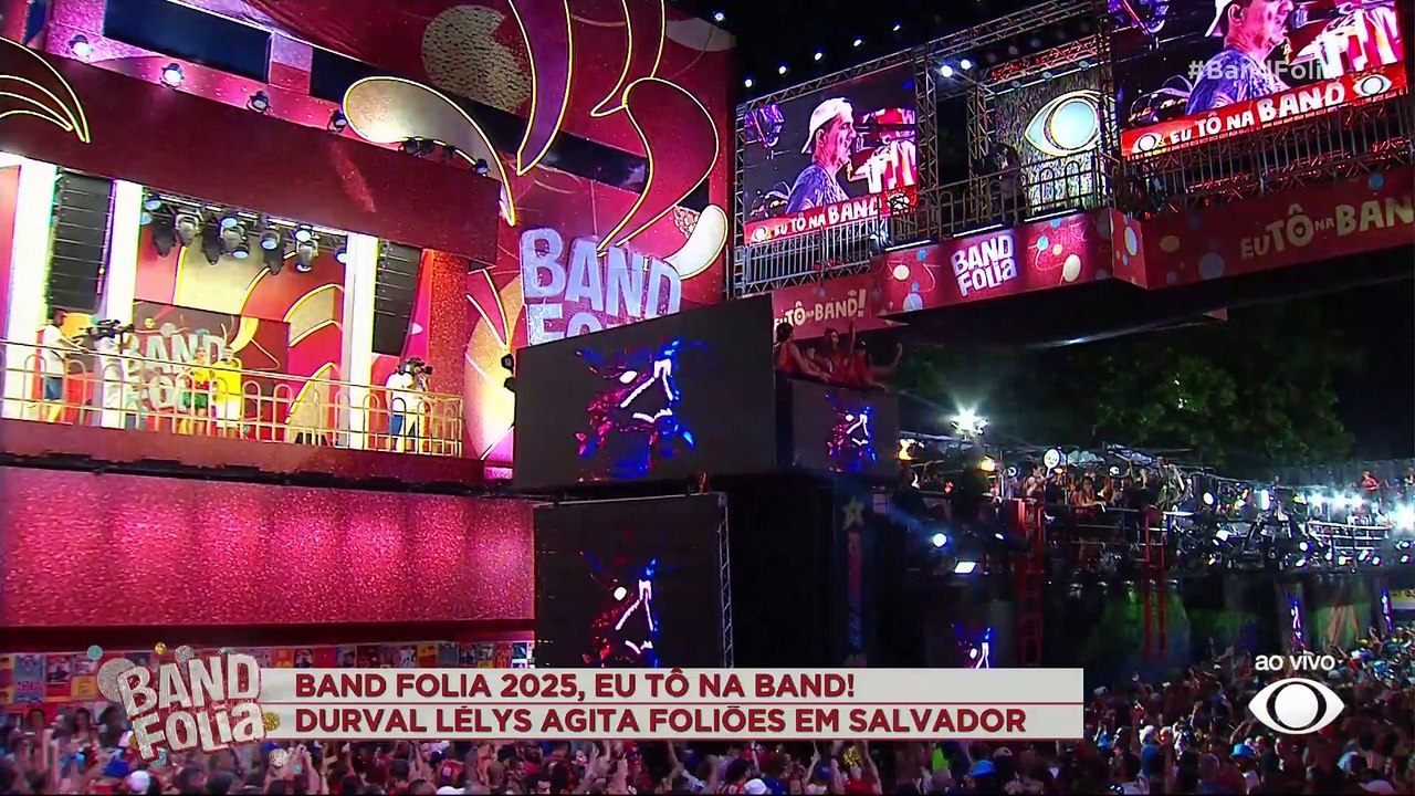 Durval Lélys canta Quebra Aê, clássico do Asa de Águia, no Band Folia | Band Folia 2025