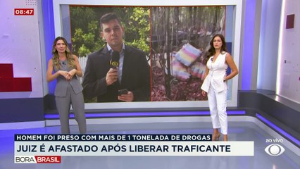 Juiz é afastado após liberar traficante preso com 1 tonelada de drogas no AM