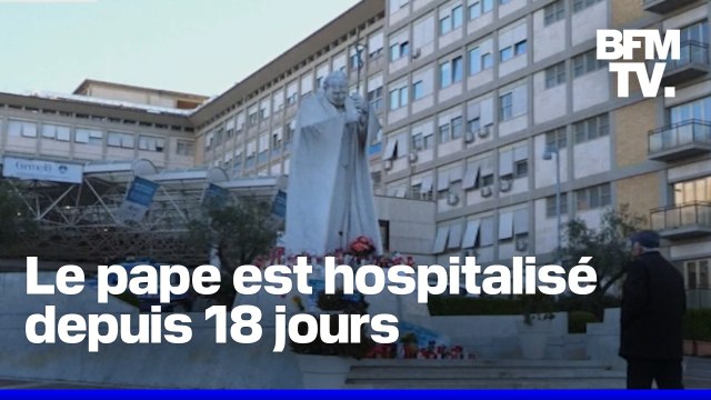 L'état de santé du pape François inquiète les fidèles à deux jours du Carême