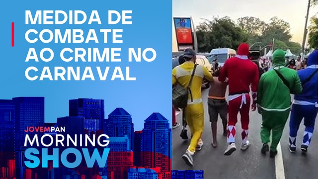 POLICIAIS se fantasiam de POWER RANGERS para abordar criminosos