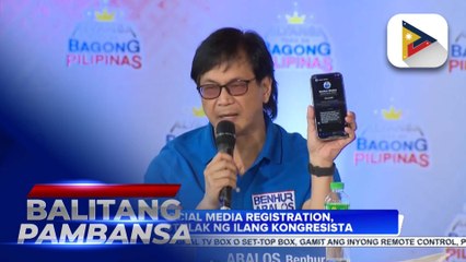 Pagpapatupad ng social media registration, isinusulong; pagbuo ng Digital Council of the Philippines itinutulak din