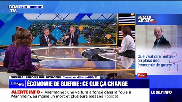 Que veut dire mettre en place une économie de guerre? BFMTV répond à vos questions