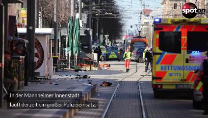 Mannheim: Auto fährt in Menschenmenge - ein Toter