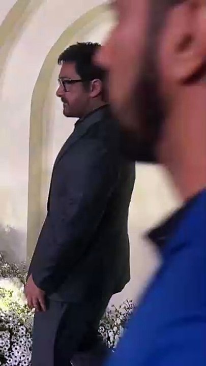 Aamir Khan at Ashutosh Gowariker’s Son Wedding Reception