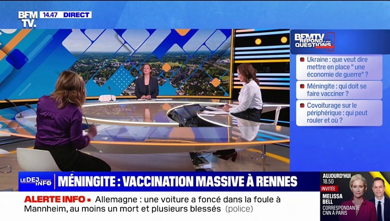 Méningite: j'ai 25 ans, je n'habite pas en Ille-et-Vilaine, est-il utile de se faire vacciner? BFMTV répond à vos questions