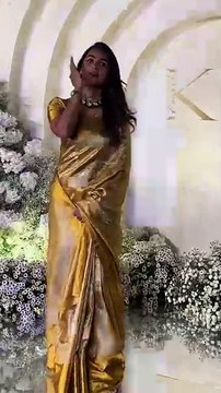 Puja Hegde at Ashutosh Gowariker’s Son Wedding Reception