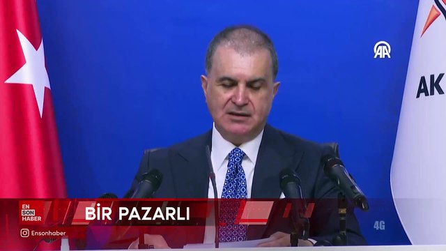 AK Parti Sözcüsü Ömer Çelik: Hedefimiz terörsüz Türkiye