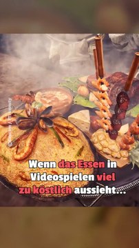 Wenn Essen in Videospielen viel zu lecker aussieht