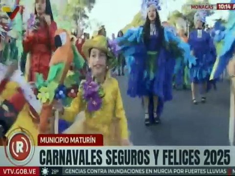 Propios y visitantes invitaron al pueblo venezolano a disfrutar de los Carnavales en Monagas