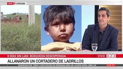 Desaparición de Lian: Investigación sin pistas claras en Córdoba