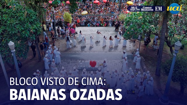 Bloco Visto de Cima: Baianas Ozadas
