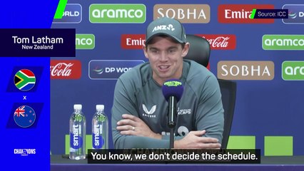 Latham says New Zealand will focus on who they play, not where they play