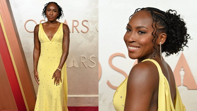 Tennis - Oscars 2025 - Coco Gauff represented tennis at the Oscars : “I’m not used to this glam