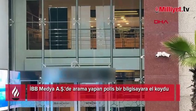 İBB Medya AŞ'ye operasyon! Polis ekipleri bilgisayara el koydu