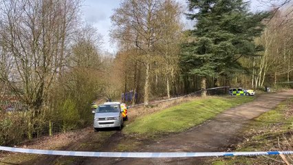 Police launch probe after skeletal remains discovered near retail park