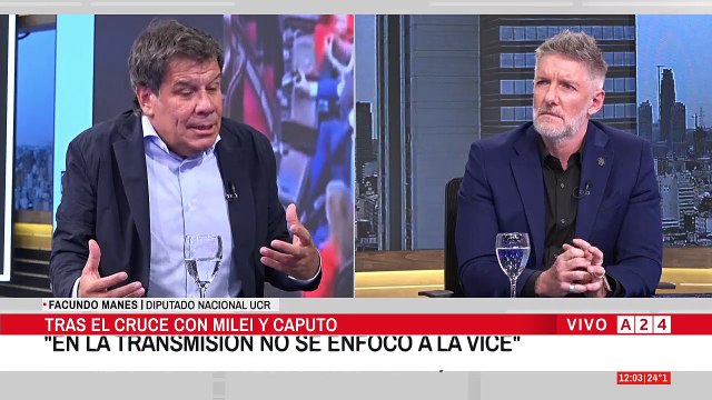 Facundo Manes tras el escándalo con Milei y Caputo: la amenaza verbal y física fue algo insólito