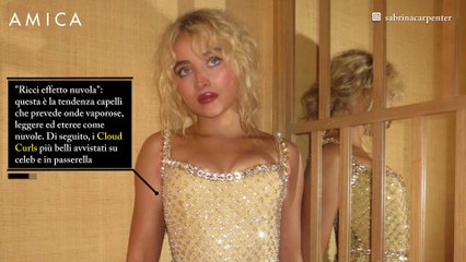 Cloud curls: i capelli mossi effetto nuvola piacciono a tutti