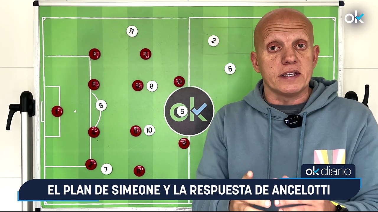 El plan de Simeone y la respuesta de Ancelotti