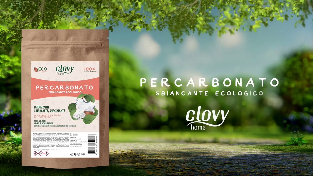 Percarbonato di sodio Clovy