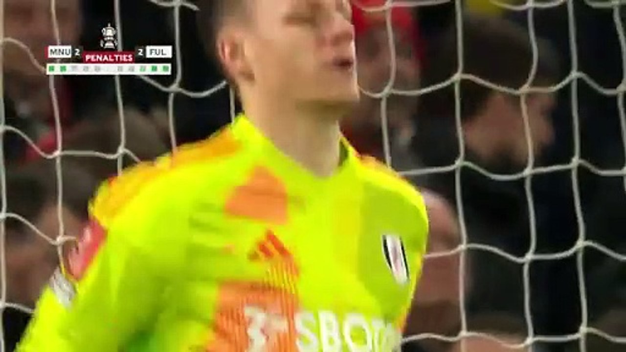 FULL PENALTY SHOOT-OUT  Manchester United v Fulham  Fifth Round  Emirates FA Cup 2024-25- Man united vs fulham