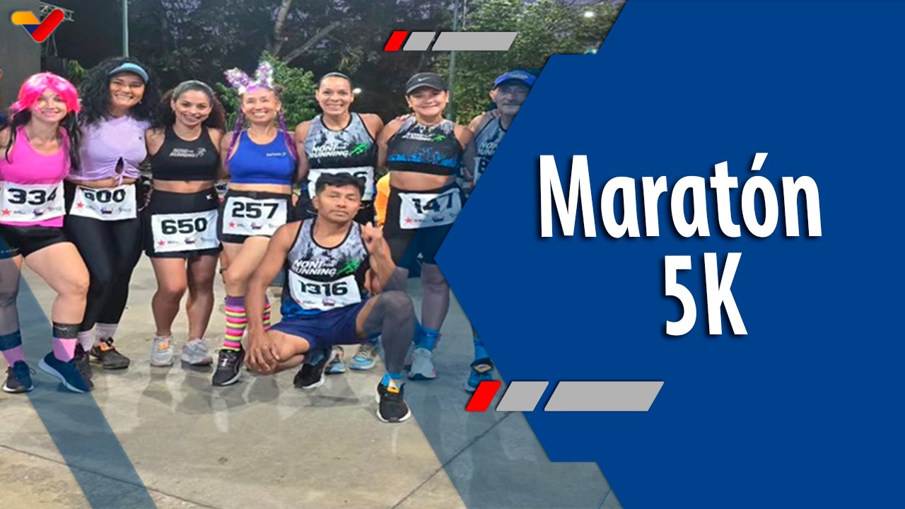 Deportes VTV | Paseo Los Próceres celebra el deporte con el Maratón 5K en Carnavales 2025