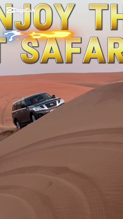 Desert safari Dubai.