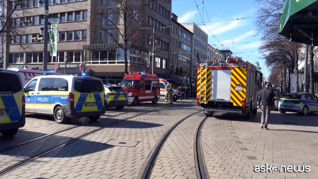 Germania, auto sulla folla a Mannheim: due morti e 25 feriti