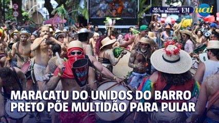 Unidos do Barro Preto ocupa as ruas com maracatu