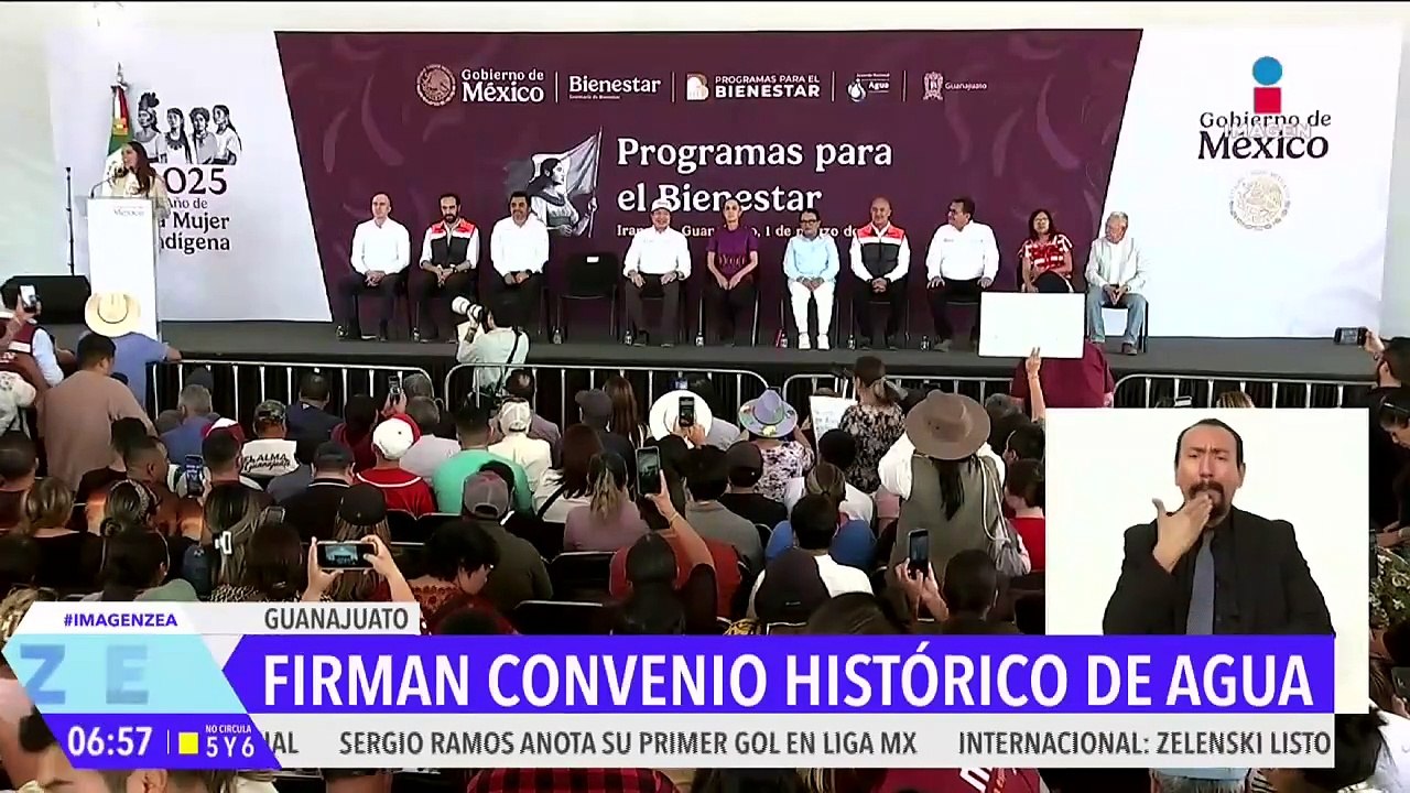 Libia Dennise García y Claudia Sheinbaum firman histórico convenio