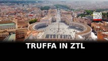 Truffa in Ztl a Roma con targhe manomesse