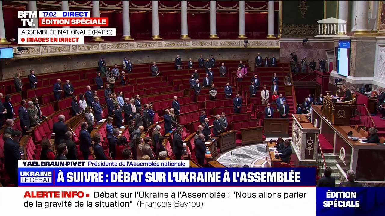 Assemblée nationale: une minute de silence en soutien à La Réunion après le passage du cyclone Garance