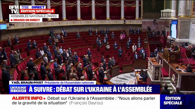 Assemblée nationale: une minute de silence en soutien à La Réunion après le passage du cyclone Garance