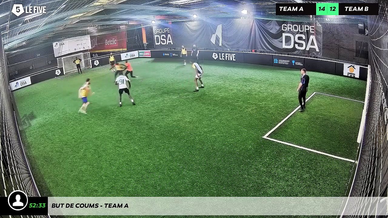 But de Coums - Team A