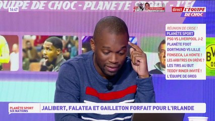 Jalibert, Falatea et Gailleton out contre l'Irlande - Rugby - Bleus