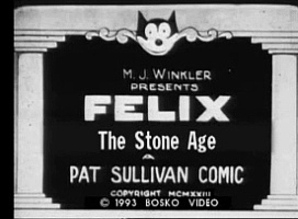 Felix The Cat - 1922 - The Stone Age