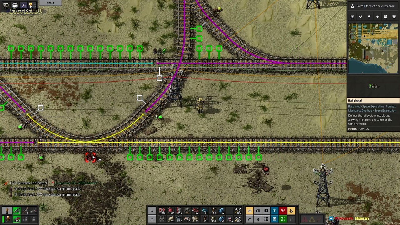 Banhöfe für die Kern-Elemente. | Factorio Space Exploration Mod | Ep. 70