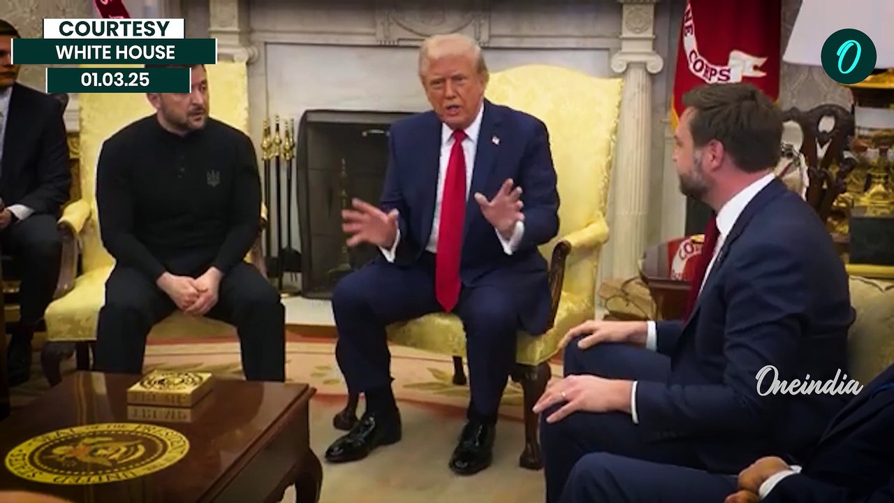 White House: Shares Bombshell Video Of Trump Hitting Zelensky. During The Oval Office All Out War