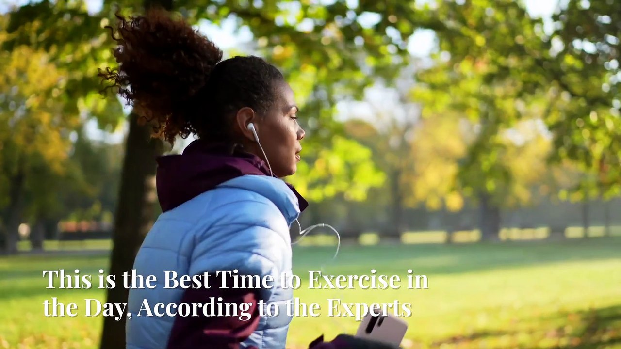When Is The Best Time To Exercise?