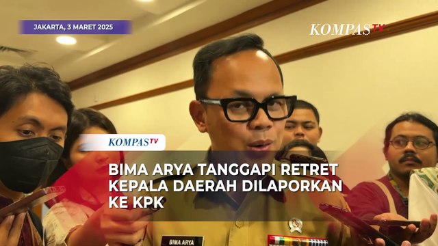 Wamendagri Bima Arya Tanggapi Retret Kepala Daerah Dilaporkan ke KPK: Siap untuk Diaudit