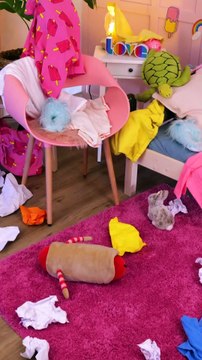 If Only Cleaning Your Room Was That Easy! ✨🧹 #reverse #asmr #creative