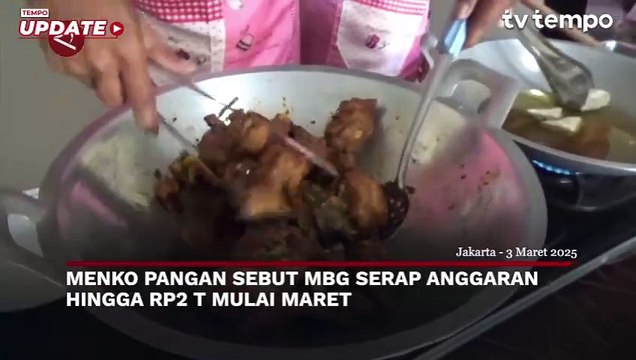 Menko Pangan Sebut MBG Serap Anggaran Hingga Rp 2 Triliun Mulai Maret