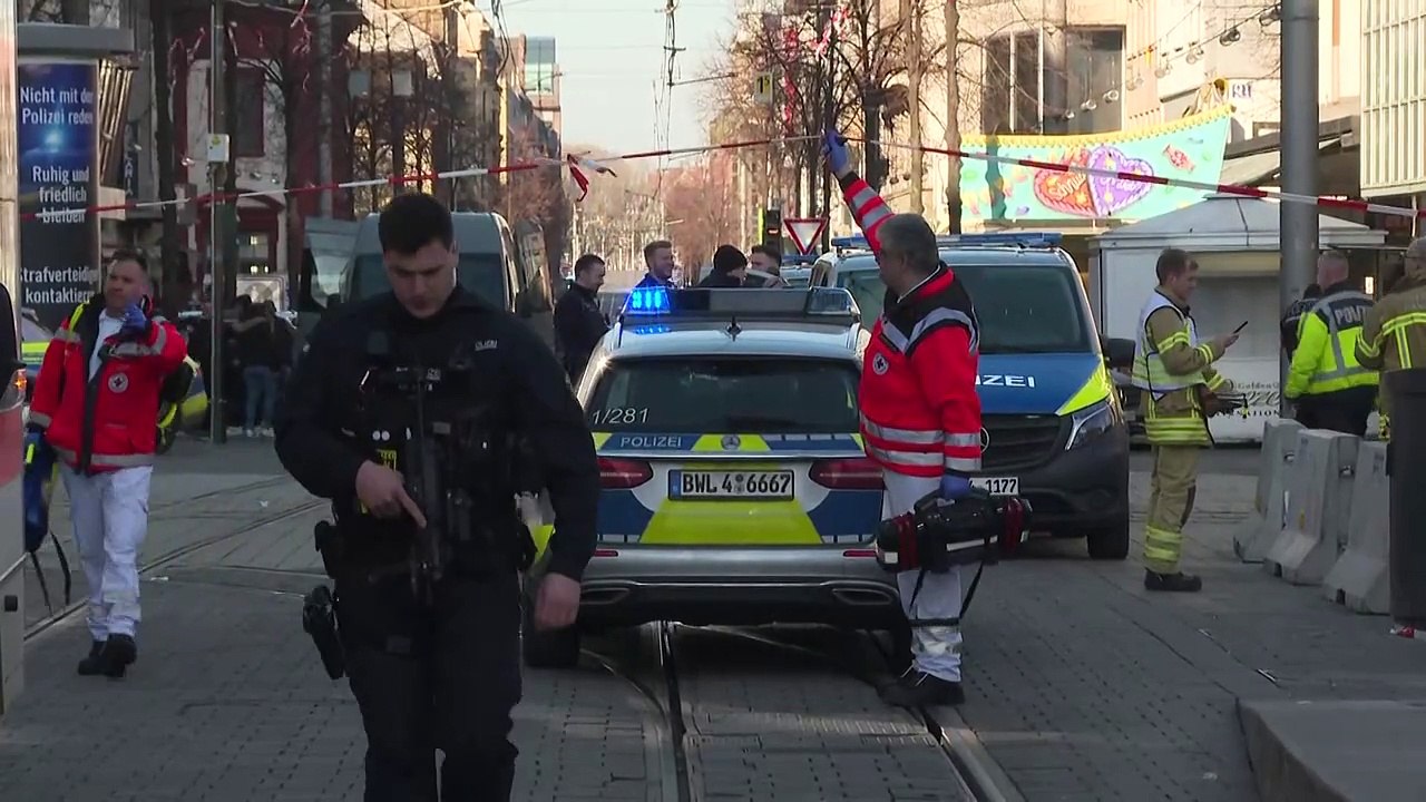 Todesfahrer von Mannheim ist offenbar 40-jähriger Deutscher