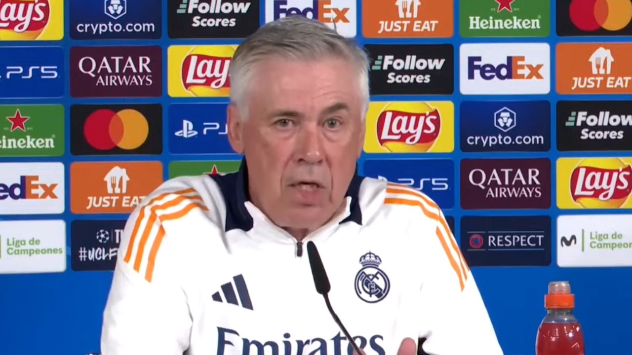 Ancelotti: "O corres, o marcas la diferencia, no se puede estar en el medio"