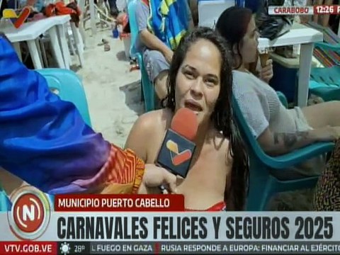 Carabobo | Temporadistas se trasladan a las bellas playas de Puerto Cabello por los Carnavales 2025