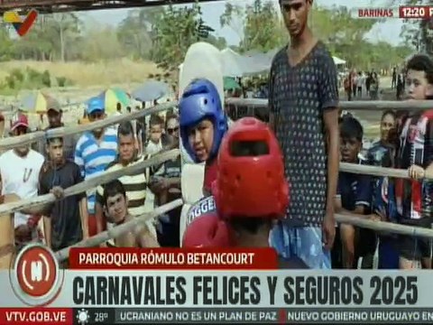 Barinas | Familias disfrutan de los carnavales felices 2025 en el balneario Santo Domingo