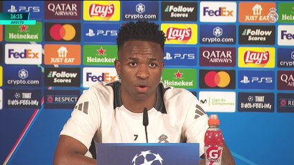 Rueda Prensa Vinicius Jr Previa Champions Real Madrid Atleti Lunes 3 Marzo 2025